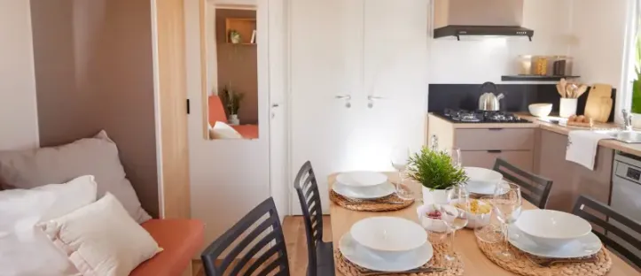 Mobil Home Nest Luxe 3 Chambres - 6 Personnes