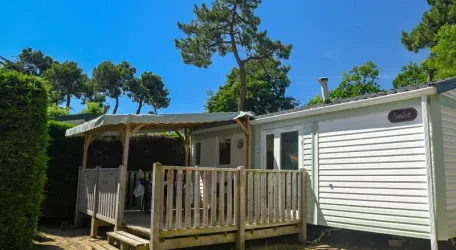 Mobil Home Aqua 2 Chambres 4/6 Personnes Terrasse Semi-Couverte