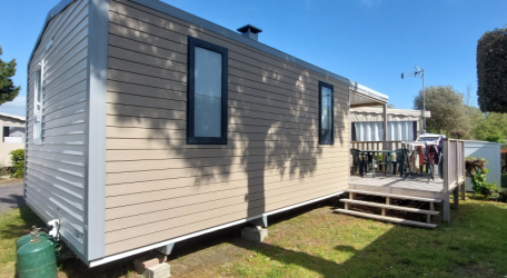 Mobil Home Aqua 2 Chambres 4/5 Personnes - Terrasse Semi-couverte - TV