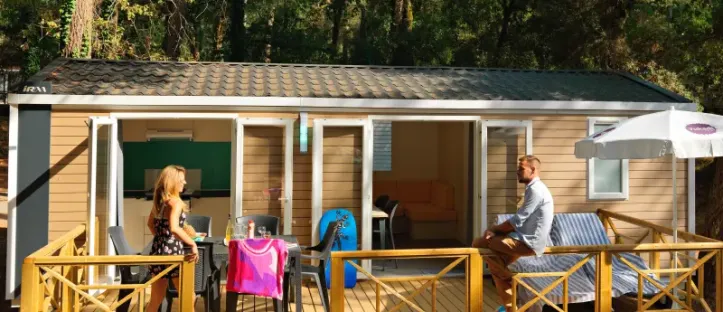 Mobil Home Aqua 2 Chambres - 4/6 Personnes