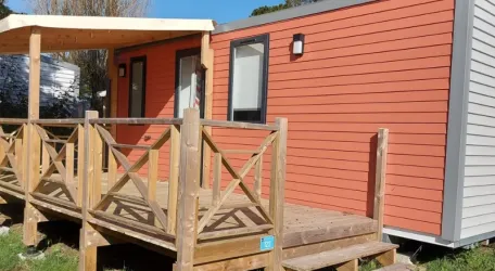 Mobil Home Aqua 2 Chambres - 4/6 Personnes - Terrasse Semi-couverte
