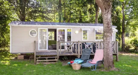 Mobil Home Aqua 3 Chambres - 6 Personnes - Terrasse Semi-couverte