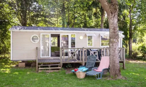 Mobil Home Aqua 3 Chambres - 6 Personnes - Terrasse Semi-couverte