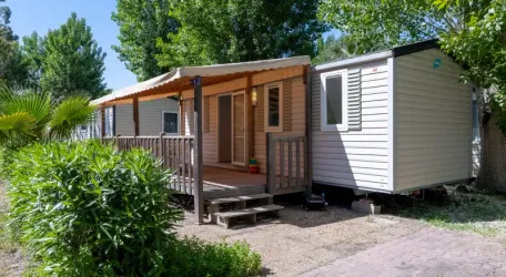 Mobil Home Aqua 2 Chambres 4 Personnes Terrasse Semi-couverte Clim