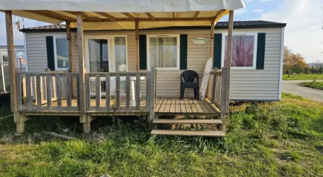 Mobil Home Aqua 3 Chambres 6 Personnes Terrasse Semi-Couverte Clim TV