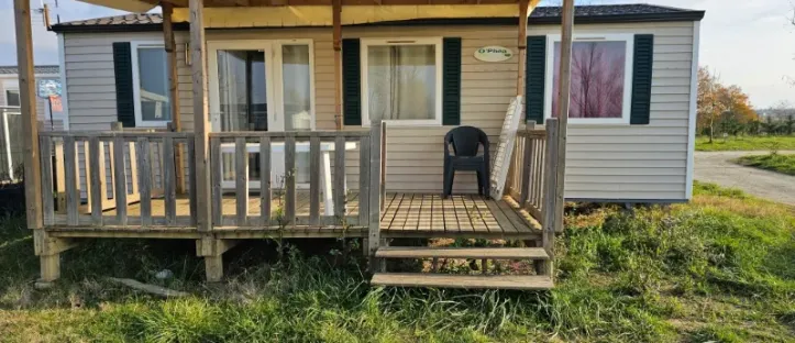 Mobil Home Aqua 3 Chambres 6 Personnes Terrasse Semi-Couverte Clim TV