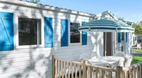 Mobil Home Aqua 2 Chambres 4 Adultes et 1 Enfant