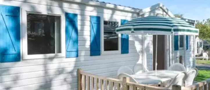 Mobil Home Aqua 2 Chambres 4 Adultes et 1 Enfant