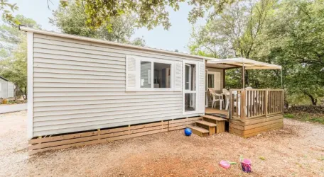 Mobil Home Aqua 2 Chambres 4 Adultes et 2 Enfants Terrasse semi-couverte