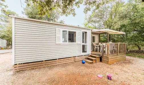 Mobil Home Aqua 2 Chambres 4 Adultes et 2 Enfants Terrasse semi-couverte