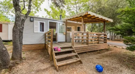 Mobil Home Aqua 2 Chambres 4 Personnes Terrasse semi-couverte Clim