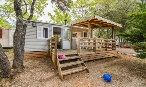 Mobil Home Aqua 2 Chambres 4 Personnes Terrasse semi-couverte Clim