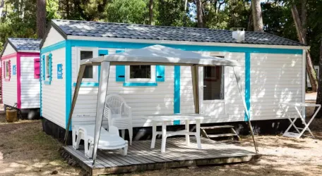 Mobil Home Aqua 2 Chambres 4 Adultes et 2 Enfants Clim TV