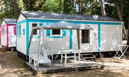 Mobil Home Aqua 2 Chambres 4 Adultes et 2 Enfants Clim TV