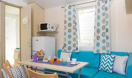 Mobil Home Aqua 2 chambres 4 Personnes