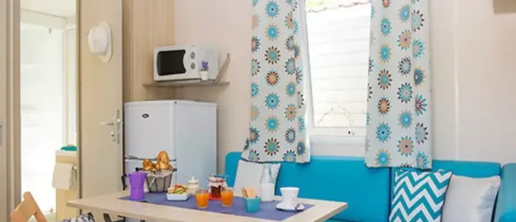 Mobil Home Aqua 2 chambres 4 Personnes