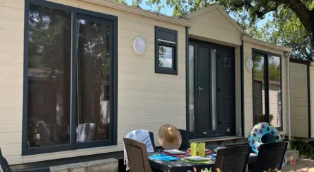 Mobil Home Aqua 2 Chambres 4/6 Personnes Clim TV