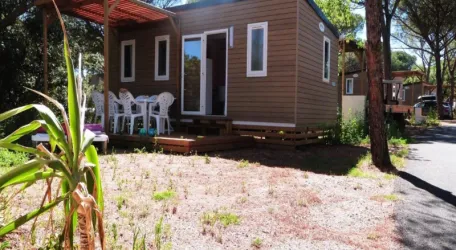 Mobil Home Aqua 3 Chambres 6 Personnes Terrasse Semi-Couverte Clim TV