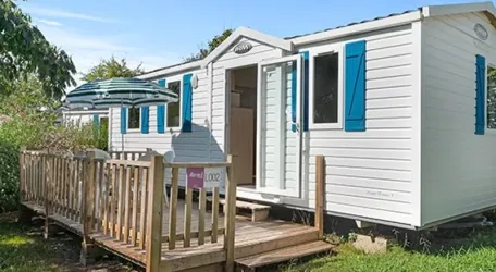 Mobil Home Aqua 2 chambres 4 Adultes et 2 Enfants