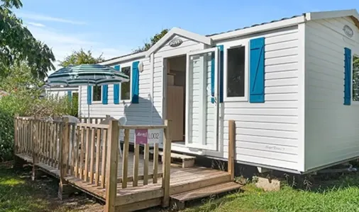 Mobil Home Aqua 2 chambres 4 Adultes et 2 Enfants
