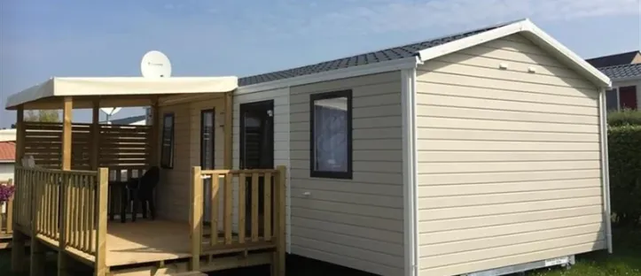 Mobil Home Aqua 2 Chambres 4/6 Personnes Terrasse semi-couverte TV