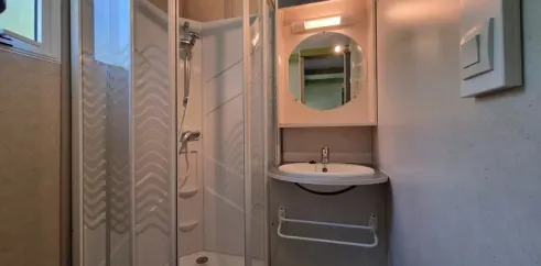 Salle de bain du chalet 2 chambres 5 pers. - Le Pardaillan
