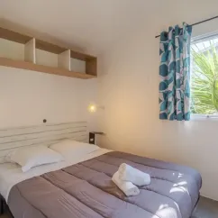 Chambre du Cottage Prestige 2CH - 4P - Camping Le Paradis