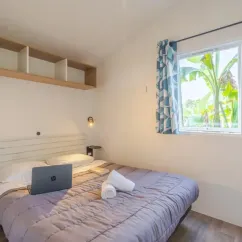 Chambre du Cottage Prestige 3CH - 6P - Camping Le Paradis