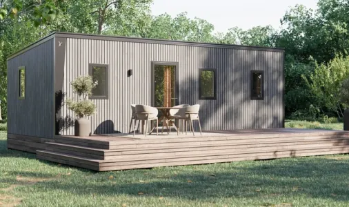 Mobil Home Aqua 3 Chambres 6/7 Personnes Terrasse semi-couverte Clim