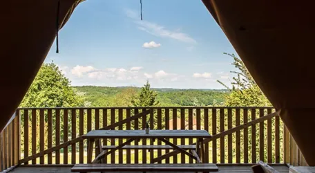 Tente Safari 2 Chambres 4 adutes et 2 enfants Sans sanitaires