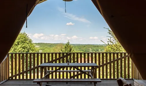 Tente Safari 2 Chambres 4 adutes et 2 enfants Sans sanitaires