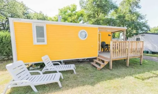 Mobil Home Premium 2 Chambres 4 Personnes et 1 Bébé