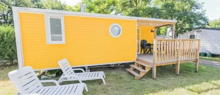 Mobil Home Premium 2 Chambres 4 Personnes et 1 Bébé