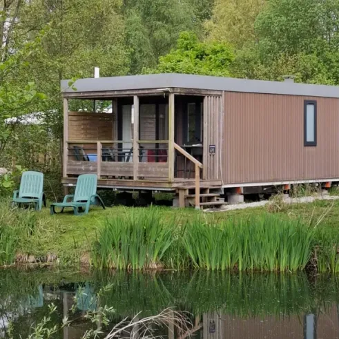 Mobil Home La Littorelle au bord d'un étang, Le Grand Pré
