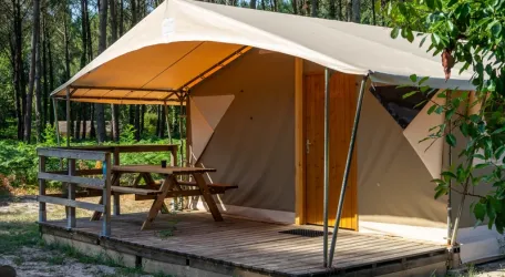 Tente Lodge 2 Chambres - 4 Personnes