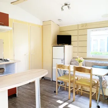 Intérieur Mobil Home Welcome 2CH 4P - Camping Val de Cesse