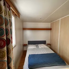 Mobil Home Eco 2 Chambres - Chambre avec lit double