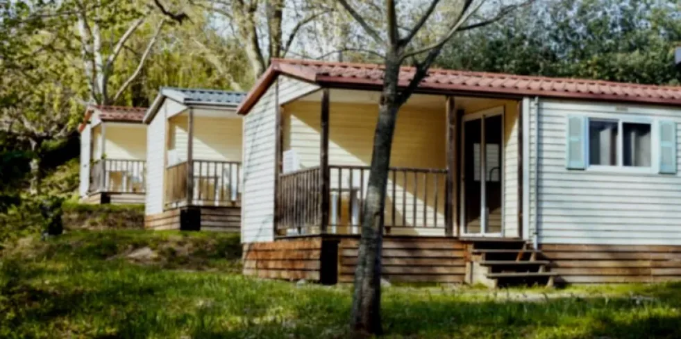 Mobil Home Méditerannée 2 Chambres 4 Personnes - Camping Les Rives du Lac de Vinça