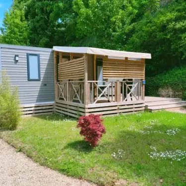 Mobil Home Premium Saumur 3 Chambres 6 Personnes - Camping Paradis Les Nobis d'Anjou