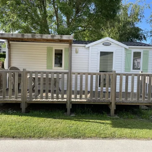 Mobil Home Ophéa 2 Chambres 4 Personnes Terrasse Semi-couverte - Camping La Touesse