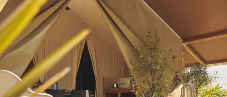 Tente Lodges 2 Chambres 4 Personnes