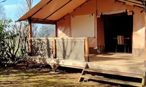 Tente Lodge Victoria 2 Chambres 5 Personnes Sans Sanitaires