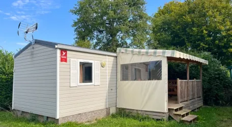 Mobil Home 2 Chambres 4 Personnes Terrasse