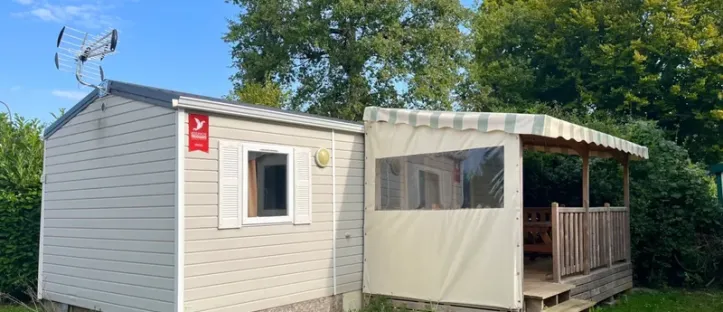 Mobil Home 2 Chambres 4 Personnes Terrasse