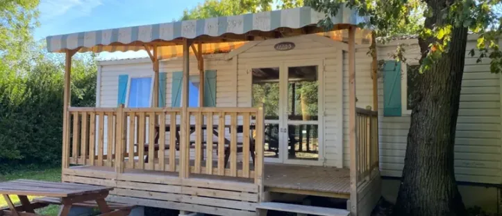 Mobil Home 3 Chambres 6 Personnes Terrasse