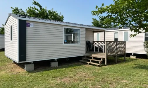 Mobil Home Aqua 2 Chambres 4 Personnes Terrasse semi-couverte  Île aux trésors