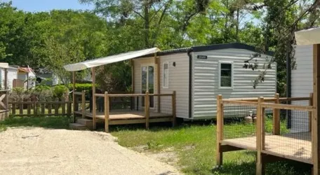 Mobil Home Aqua 2 Chambres 4/6 Personnes Terrasse semi-couverte