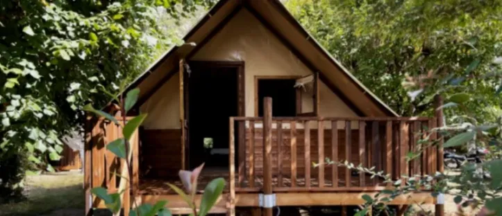 Lodge toilé Amazone 2 Chambres 4 Personnes Sans Sanitaires