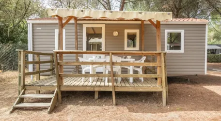 Mobil Home Eco 2 Chambres - 4 Personnes (Dim)