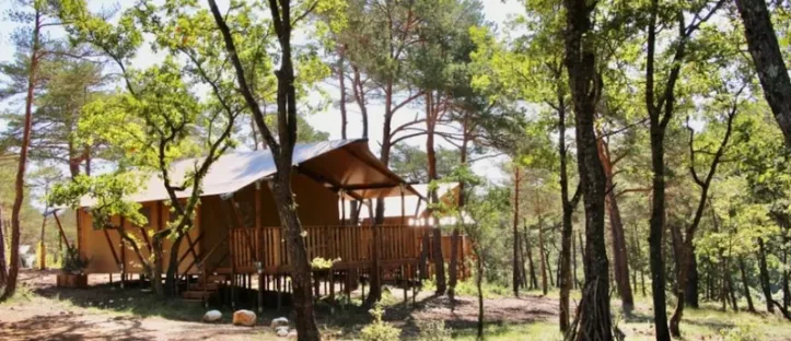 Tente Lodge 2 Chambres 5 Personnes